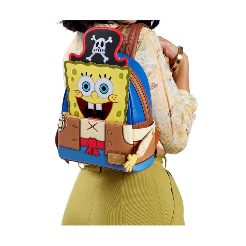 MOCHILA LOUNGEFLY HOMBRE SPONGEBOB PIRATE COSPLAY - 2