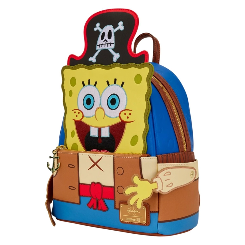 MOCHILA LOUNGEFLY HOMBRE SPONGEBOB PIRATE COSPLAY - 3