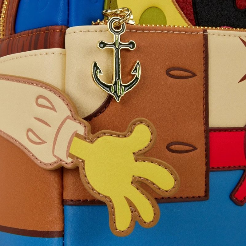 MOCHILA LOUNGEFLY HOMBRE SPONGEBOB PIRATE COSPLAY - 6