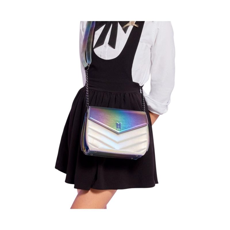 BOLSO LOUNGEFLY MUJER FUNKO POP BTS IRIDESCENT QUILTED - 2
