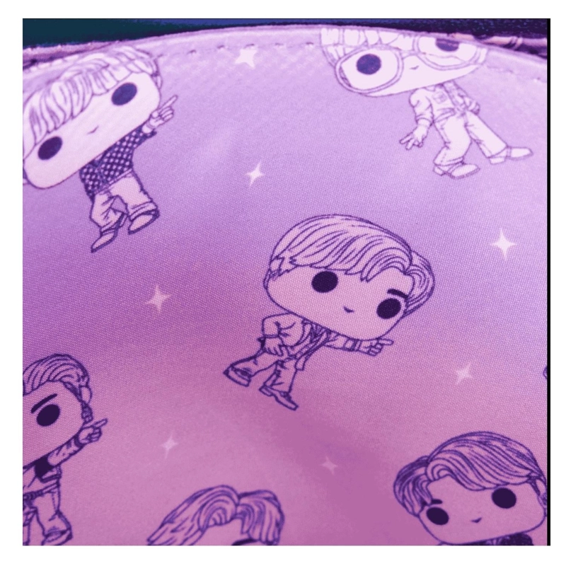 BOLSO LOUNGEFLY MUJER FUNKO POP BTS IRIDESCENT QUILTED - 6