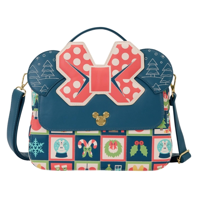 BOLSO LOUNGEFLY MUJER MINNIE MOUSE HOLIDAY CROSSBODY - 1