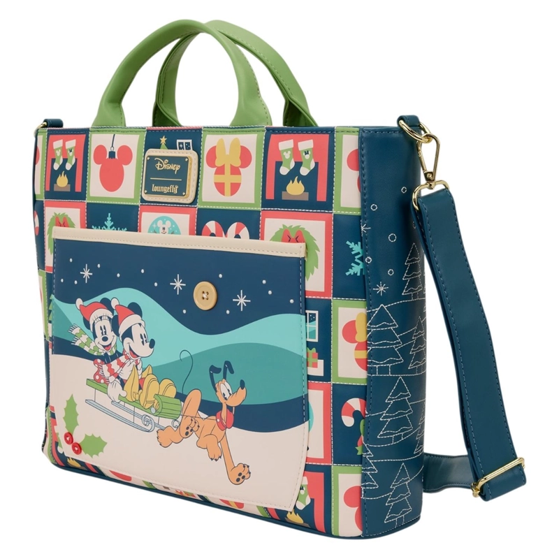 BOLSO LOUNGEFLY MUJER MICKEY FRIENDS HOLIDAY CONVERT - 3