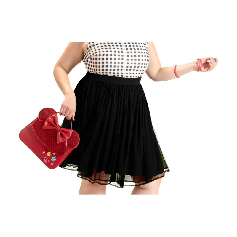 BOLSO LOUNGEFLY MUJER MINNIE MOUSE HOLIDAY ORNAMENTS - 2
