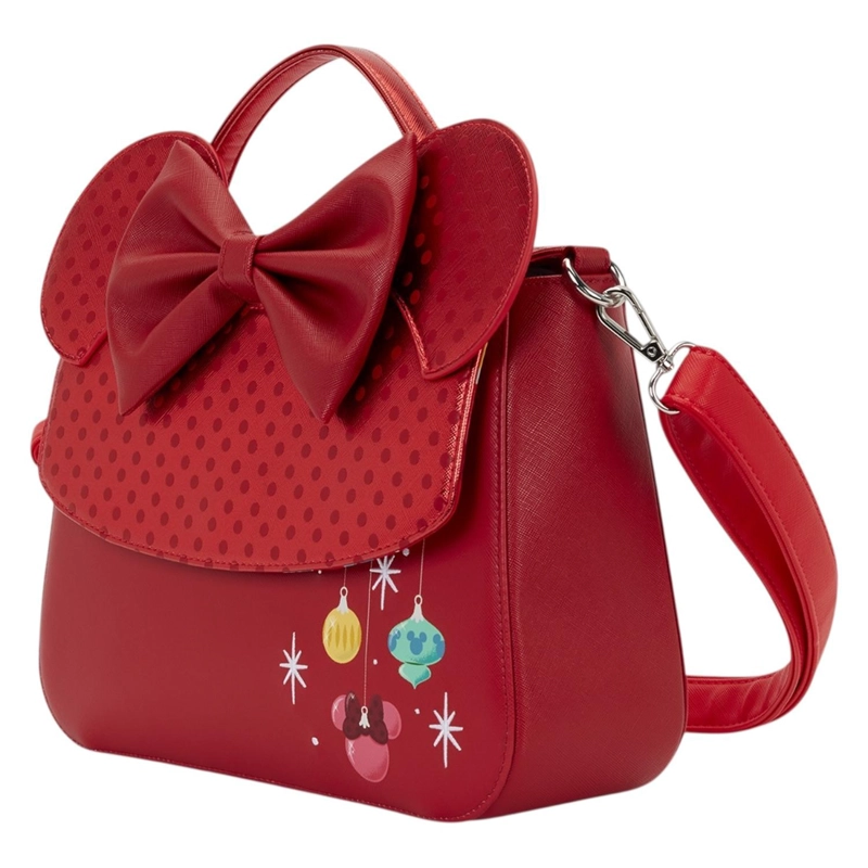 BOLSO LOUNGEFLY MUJER MINNIE MOUSE HOLIDAY ORNAMENTS - 3