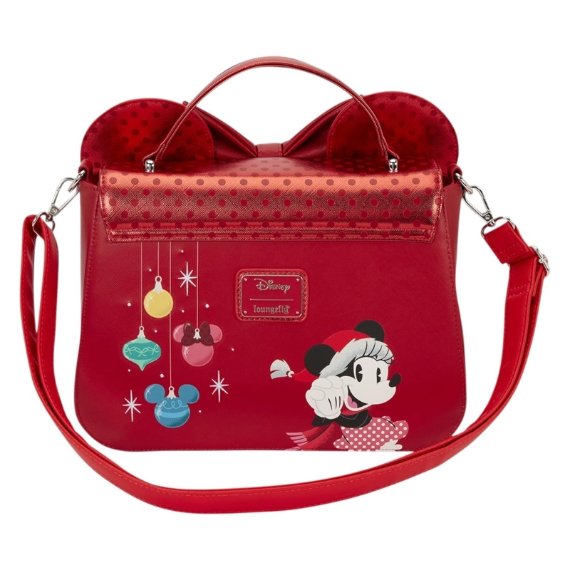 BOLSO LOUNGEFLY MUJER MINNIE MOUSE HOLIDAY ORNAMENTS - 4