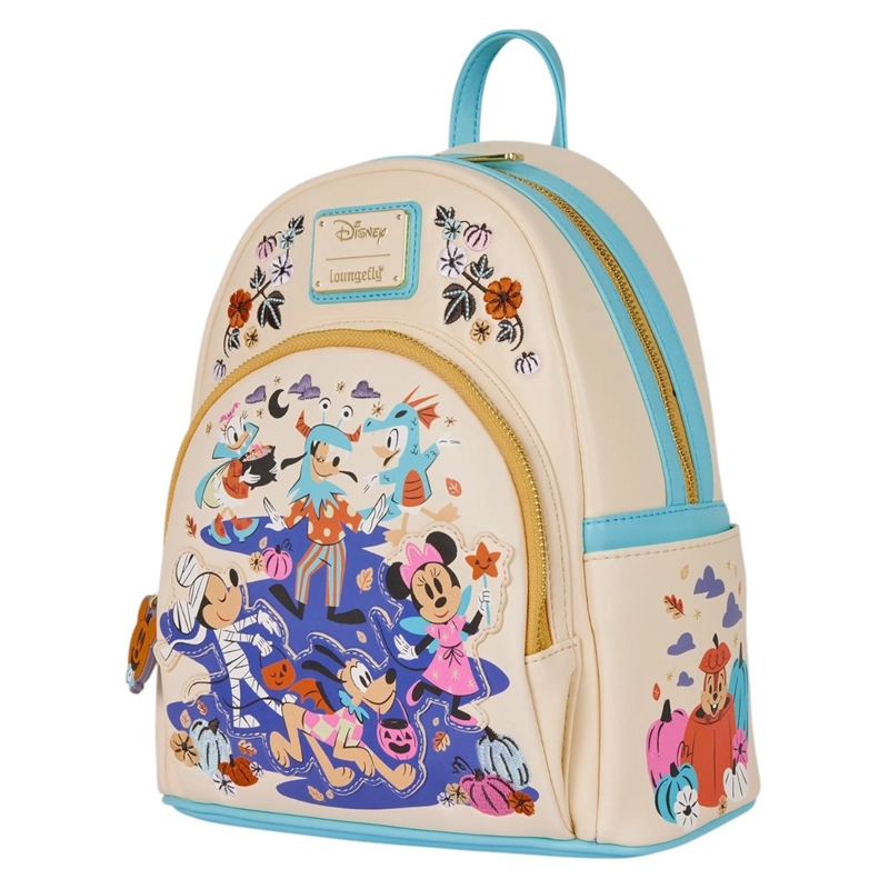 MOCHILA LOUNGEFLY MUJER MICKEY FRIENDS HALLOWEEN - 3
