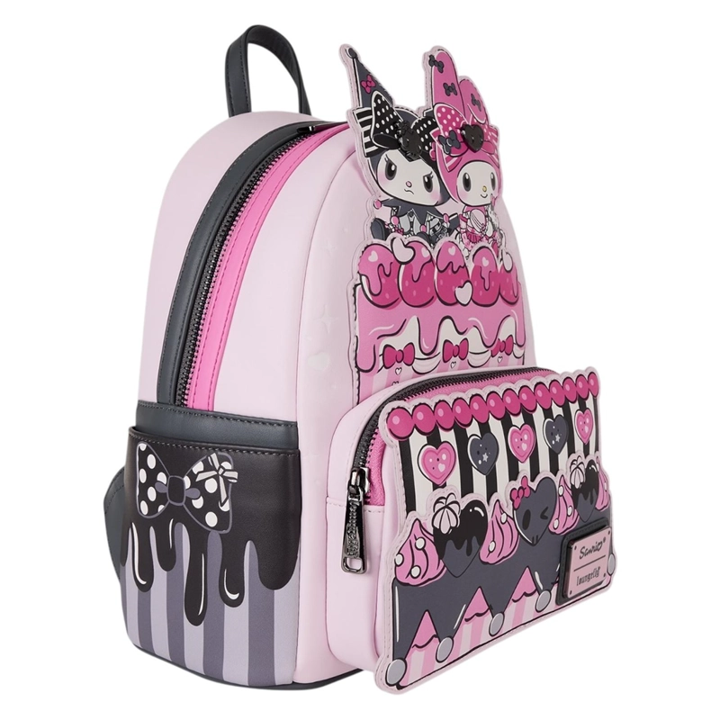 MOCHILA LOUNGEFLY MUJER SANRIO MY MELODY KUROMI CAKE - 4