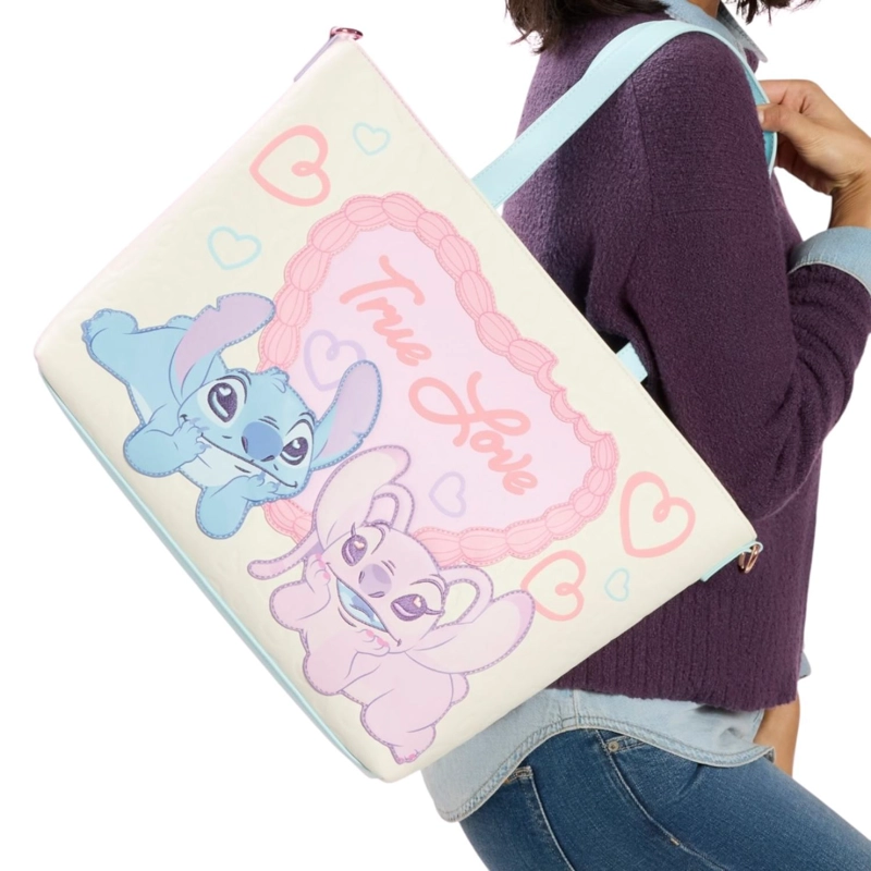 BOLSO LOUNGEFLY MUJER STITCH ANGEL TRUE LOVE TOTE - 4