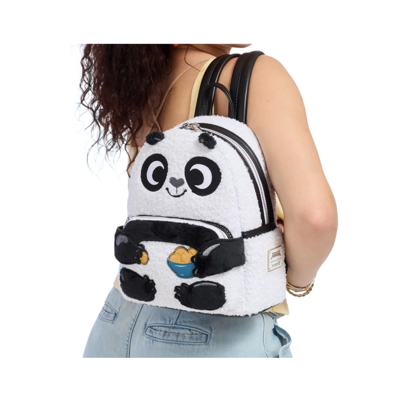 MOCHILA LOUNGEFLY HOMBRE KUNG FU PANDA PLUSH COSPLAY - 2
