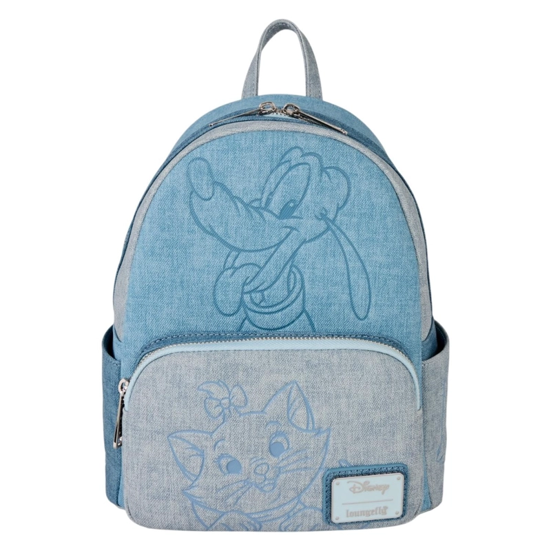 MOCHILA LOUNGEFLY MUJER DISNEY DOGS CATS SILHOUETTE - 1