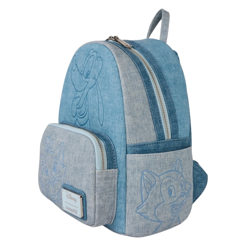 MOCHILA LOUNGEFLY MUJER DISNEY DOGS CATS SILHOUETTE - 3