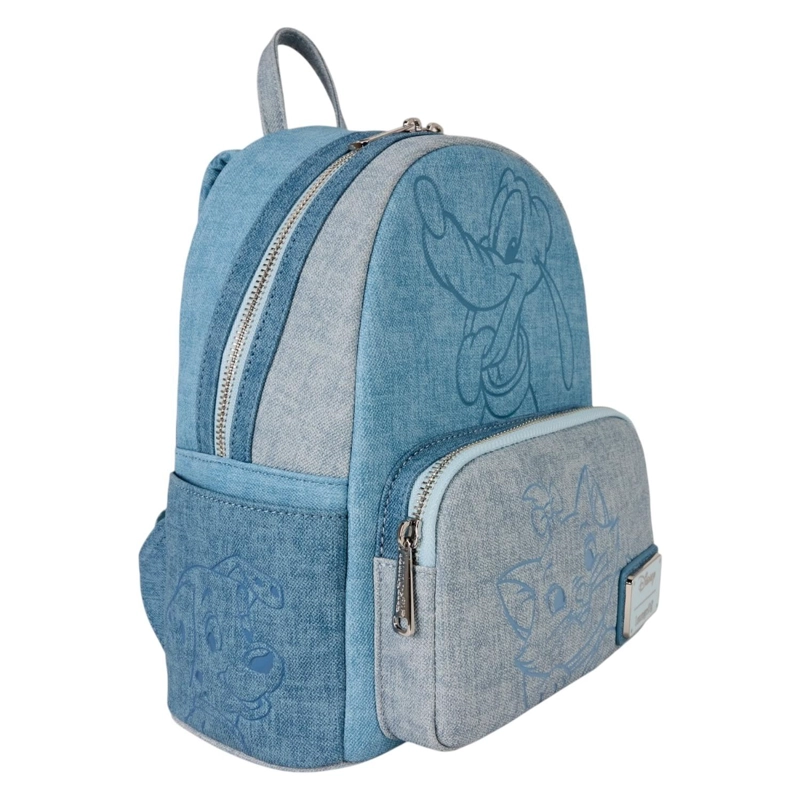 MOCHILA LOUNGEFLY MUJER DISNEY DOGS CATS SILHOUETTE - 4