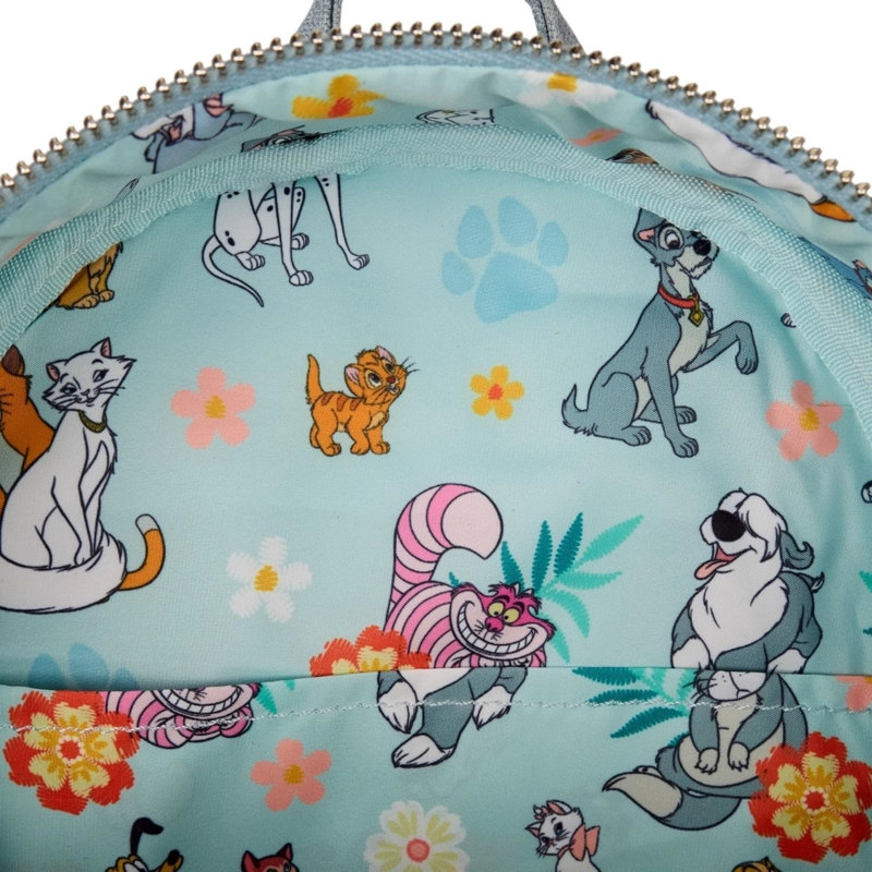 MOCHILA LOUNGEFLY MUJER DISNEY DOGS CATS SILHOUETTE - 6