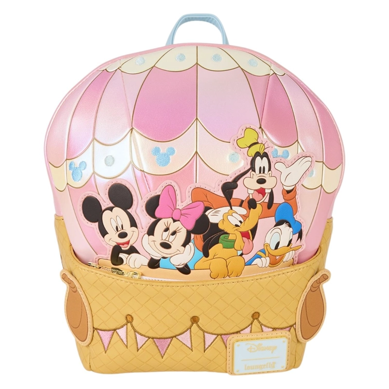 MOCHILA LOUNGEFLY MUJER MICKEY FRIENDS HOT AIR BALLOON - 1