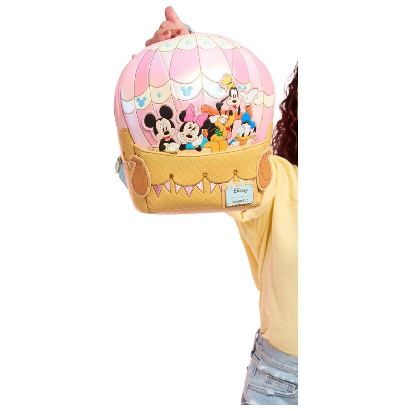 MOCHILA LOUNGEFLY MUJER MICKEY FRIENDS HOT AIR BALLOON - 2