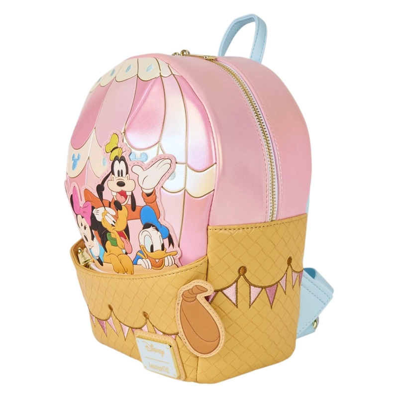 MOCHILA LOUNGEFLY MUJER MICKEY FRIENDS HOT AIR BALLOON - 3