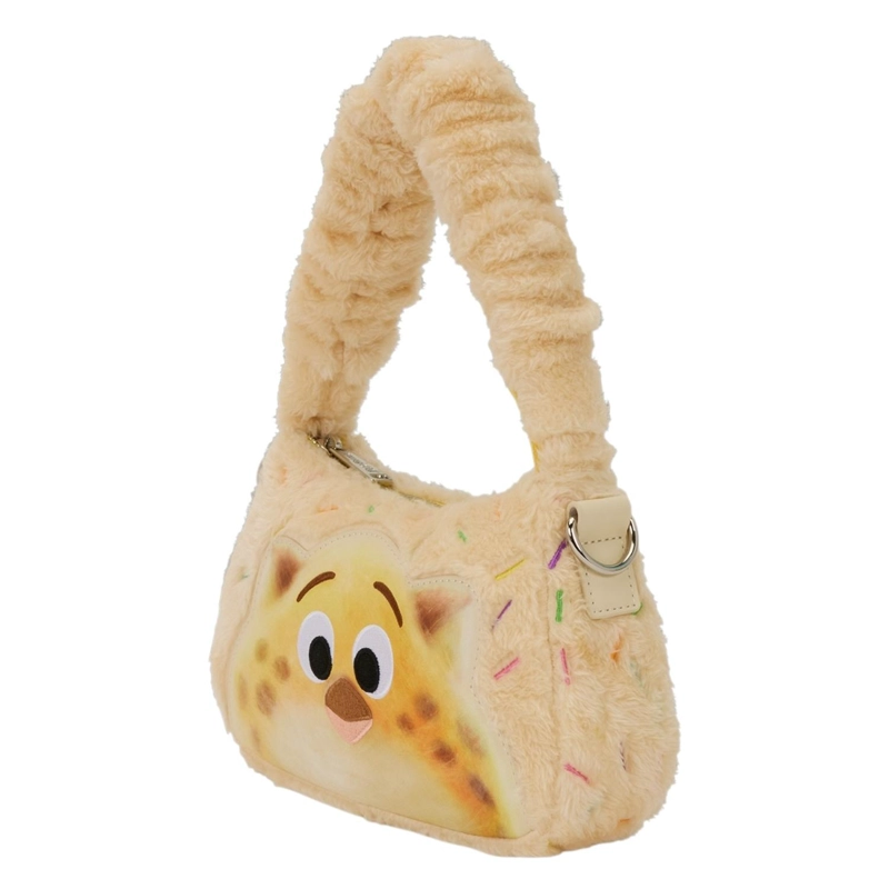BOLSO LOUNGEFLY MUJER ZOOTOPIA 2 CLAWHAUSER COTTON CANDY - 3