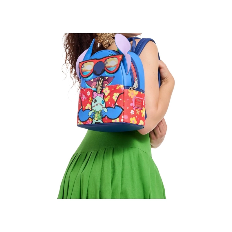 MOCHILA LOUNGEFLY UNISEX STITCH VACATION SDCC LIMITED - 2