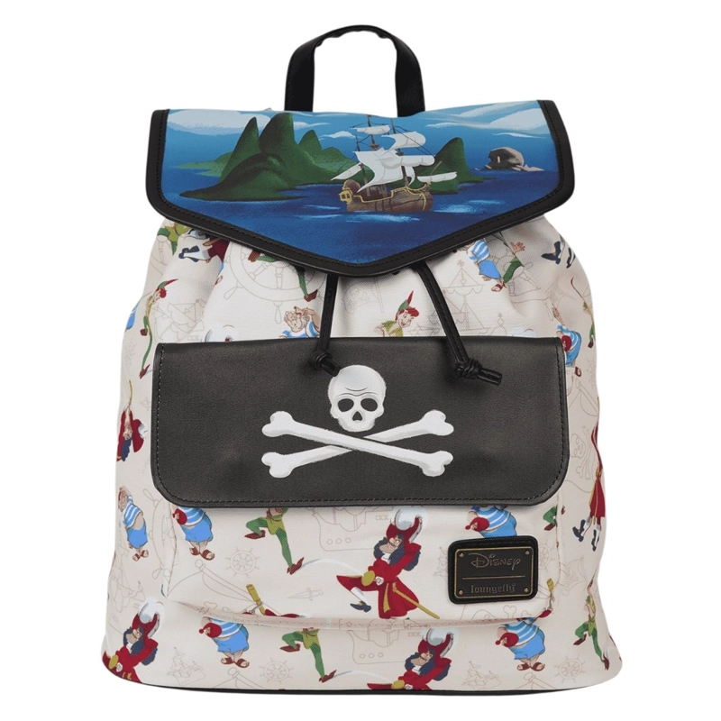MOCHILA LOUNGEFLY HOMBRE PETER PAN PIRATE SHIP FULL - 1