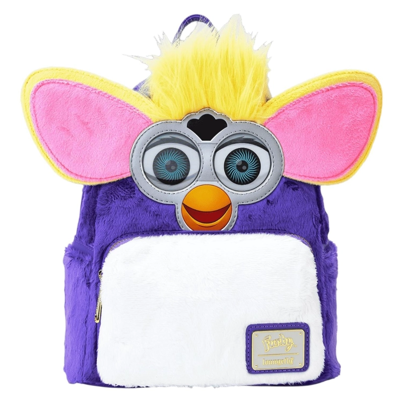 MOCHILA LOUNGEFLY MUJER FURBY PLUSH LENTICULAR - 1