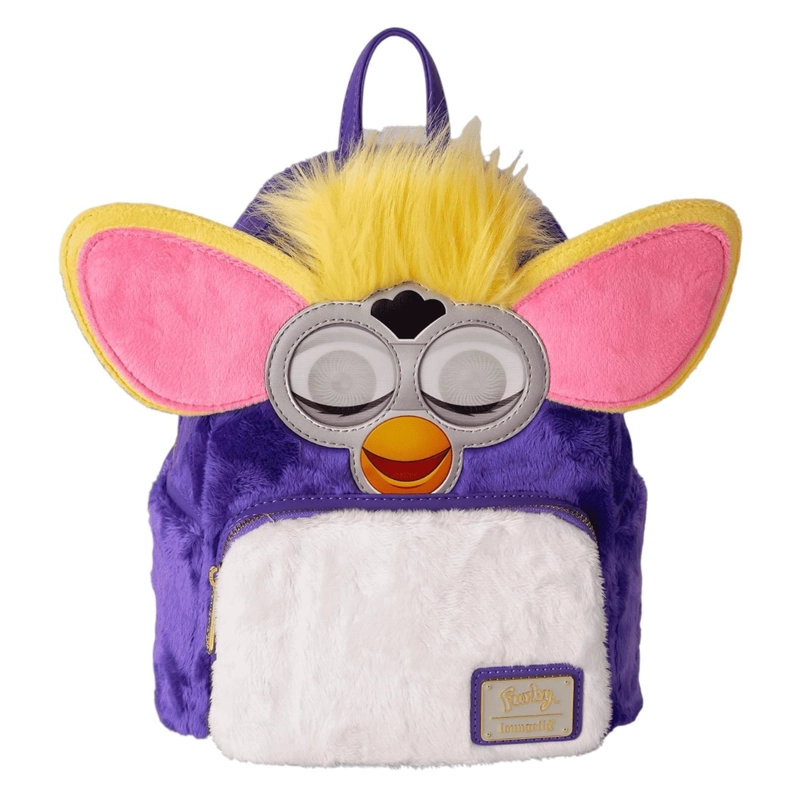 MOCHILA LOUNGEFLY MUJER FURBY PLUSH LENTICULAR - 2