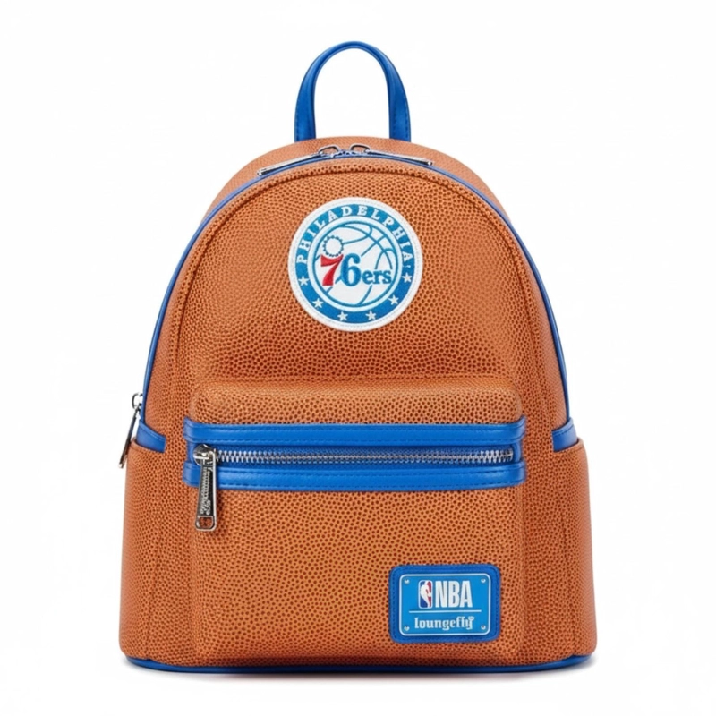 MOCHILA LOUNGEFLY HOMBRE NBA PHILADELPHIA 76ERS LOGO - 1