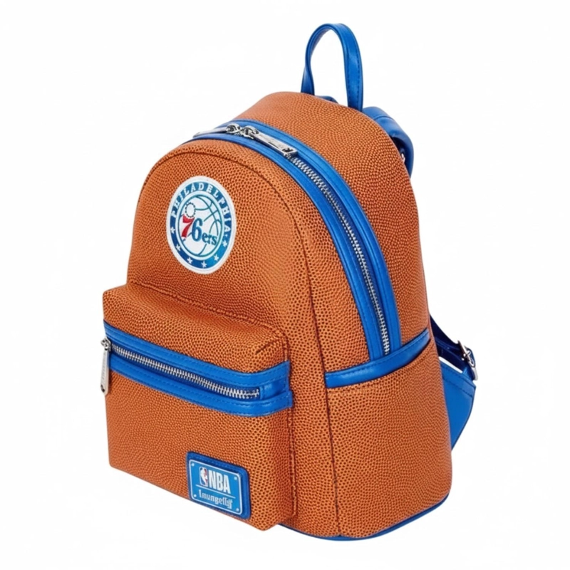 MOCHILA LOUNGEFLY HOMBRE NBA PHILADELPHIA 76ERS LOGO - 3