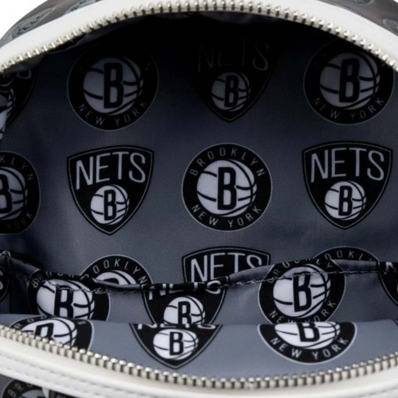 MOCHILA LOUNGEFLY HOMBRE NBA BROOKLYN NETS LOGO - 4