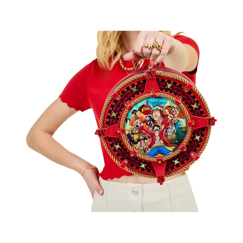 MOCHILA LOUNGEFLY HOMBRE ONE PIECE COMPASS FIGURAL - 2