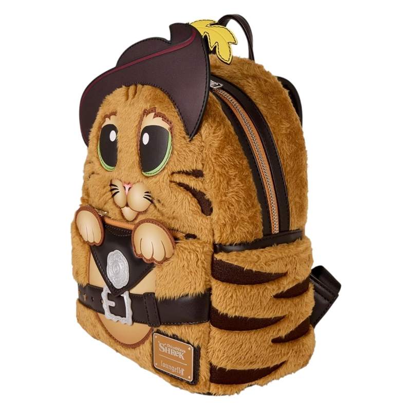 MOCHILA LOUNGEFLY UNISEX SHREK PUSS IN BOOTS PLUSH - 3