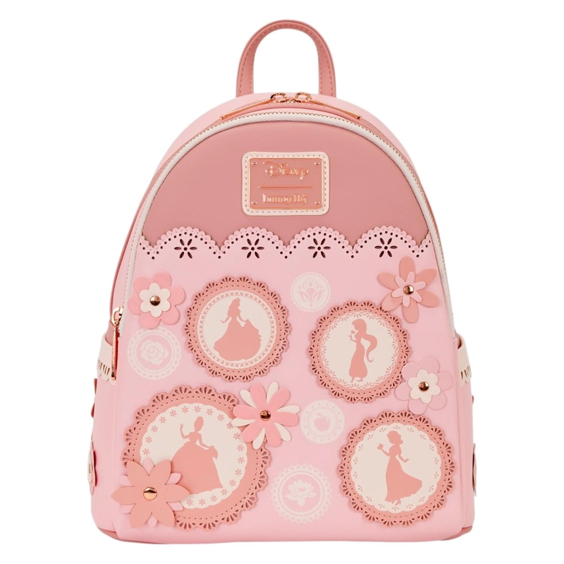 MOCHILA LOUNGEFLY MUJER DISNEY PRINCESS FLORAL LACE - 1
