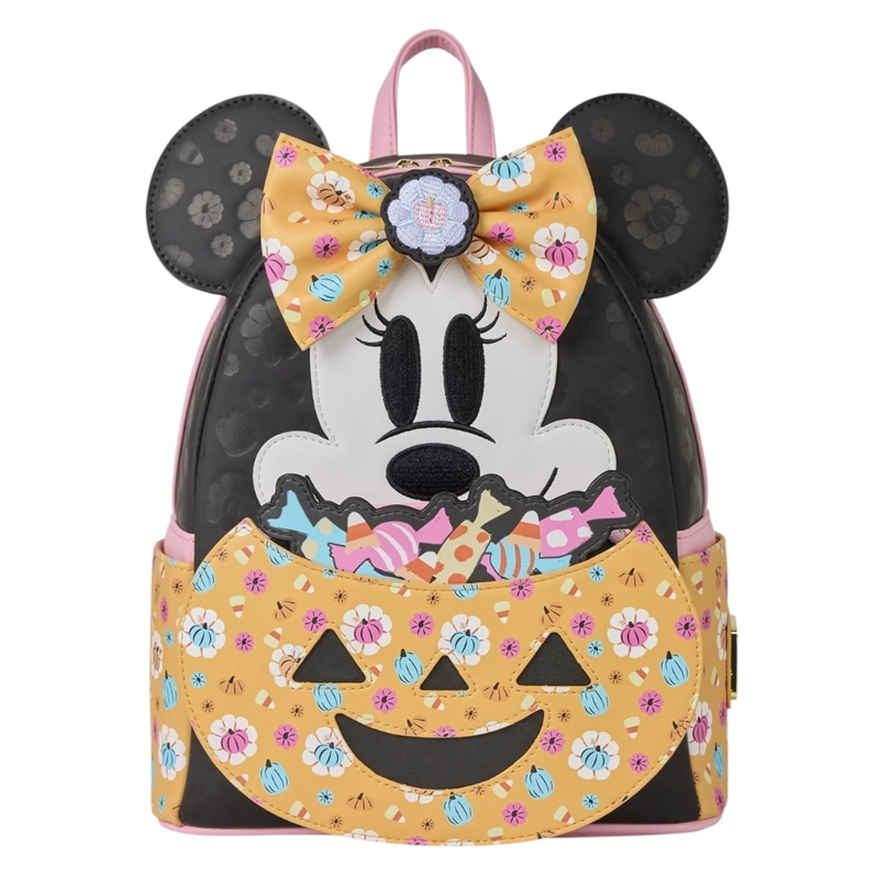 MOCHILA LOUNGEFLY MUJER MINNIE MOUSE PUMPKIN GLOW - 1