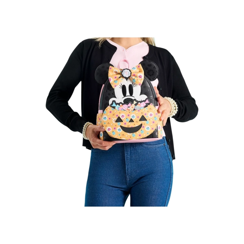 MOCHILA LOUNGEFLY MUJER MINNIE MOUSE PUMPKIN GLOW - 2