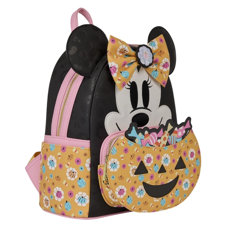 MOCHILA LOUNGEFLY MUJER MINNIE MOUSE PUMPKIN GLOW - 4