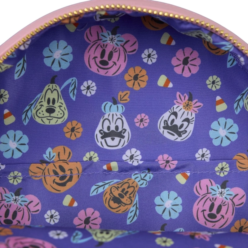 MOCHILA LOUNGEFLY MUJER MINNIE MOUSE PUMPKIN GLOW - 6