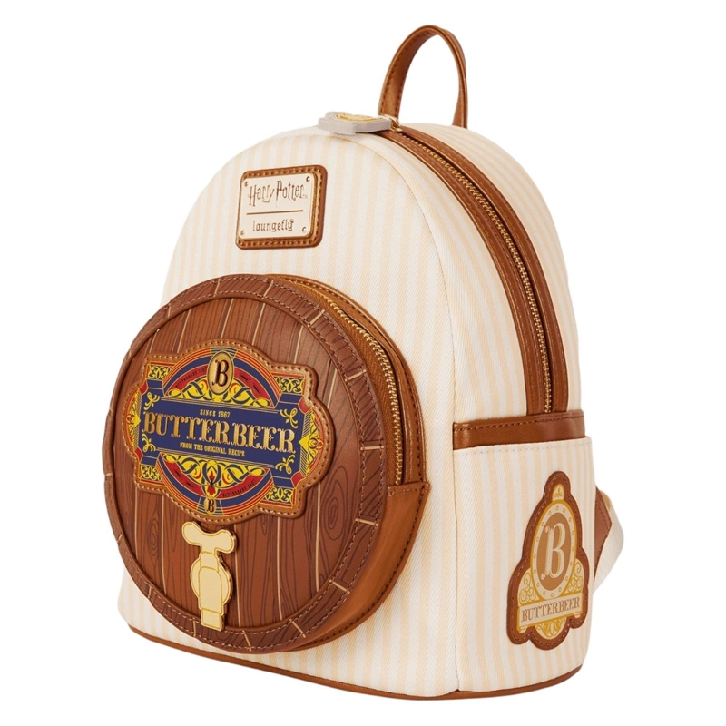 MOCHILA LOUNGEFLY UNISEX HARRY POTTER BUTTERBEER BARREL - 2