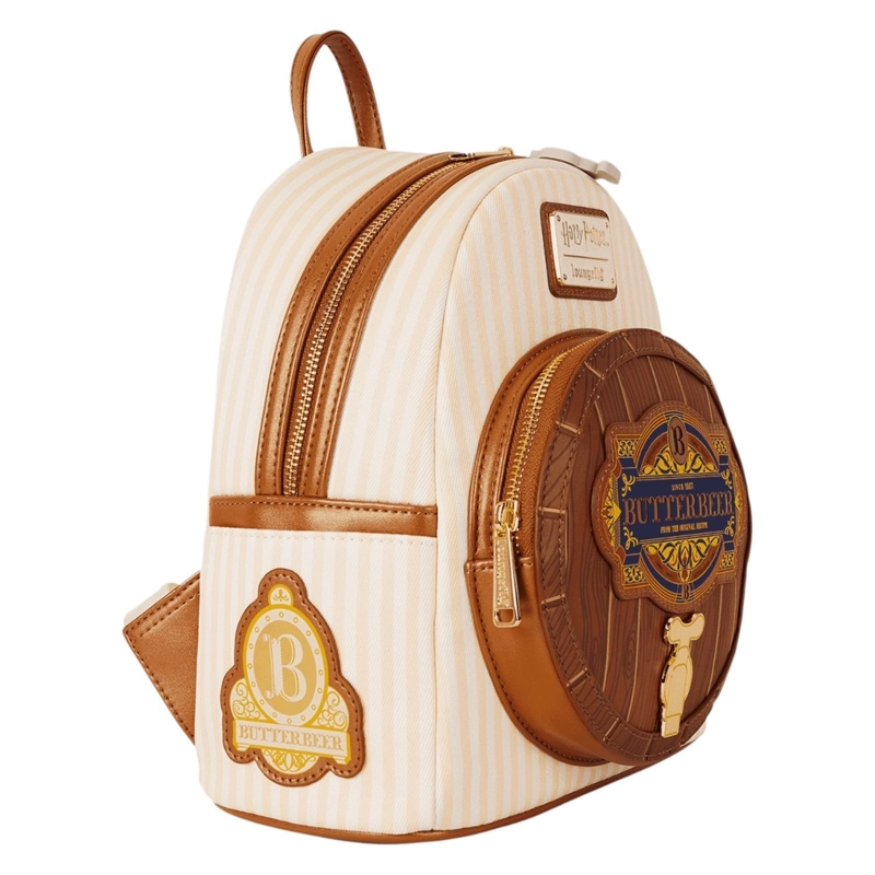 MOCHILA LOUNGEFLY UNISEX HARRY POTTER BUTTERBEER BARREL - 3