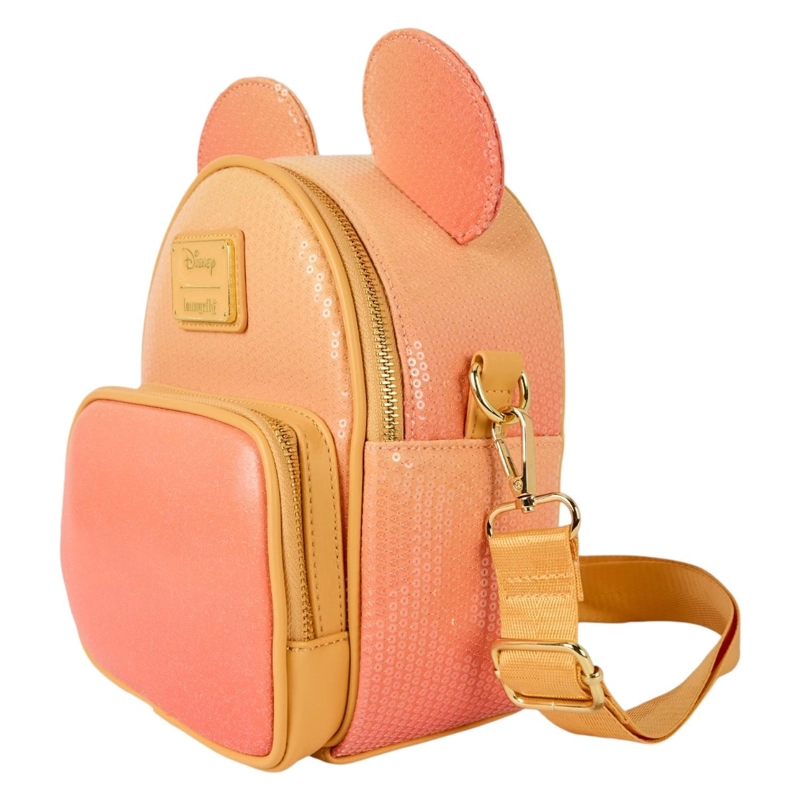 MOCHILA LOUNGEFLY MUJER MICKEY GLITTER SEQUIN SUNSET - 3