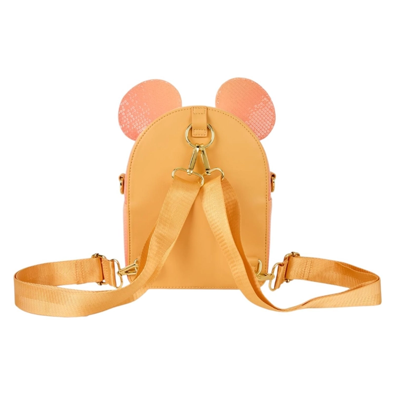 MOCHILA LOUNGEFLY MUJER MICKEY GLITTER SEQUIN SUNSET - 4