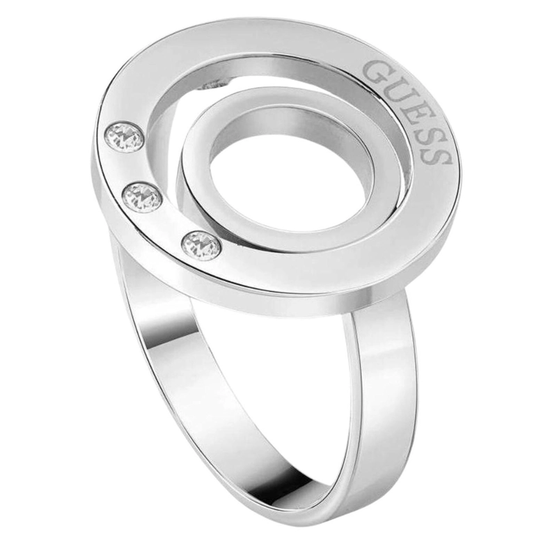 ANILLO GUESS ETERNAL CIRCLES PLATEADO UBR29006 - 3