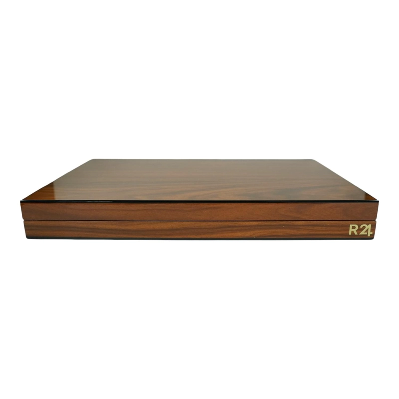 JUEGO DE MESA BACKGAMMON MADERA LUJO - 5