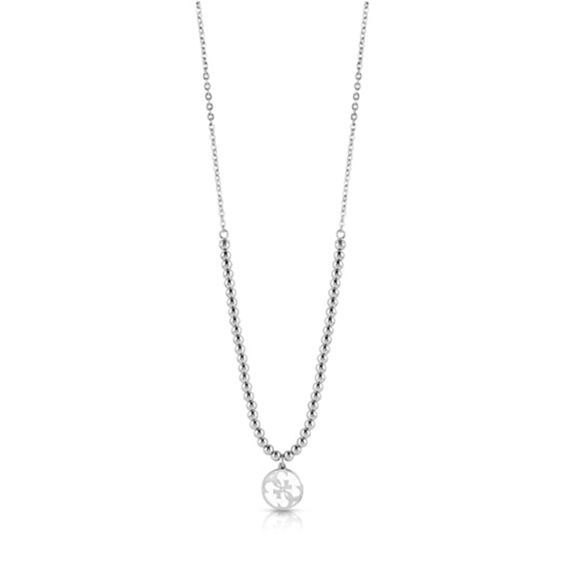 COLLAR GUESS SUMMER LOVE UBN78081 PLATEADO - 1