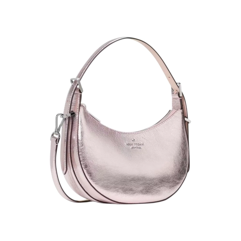 BOLSO KATE SPADE NOVA CRINKLE METALLIC CRESCENT KN205 - 2