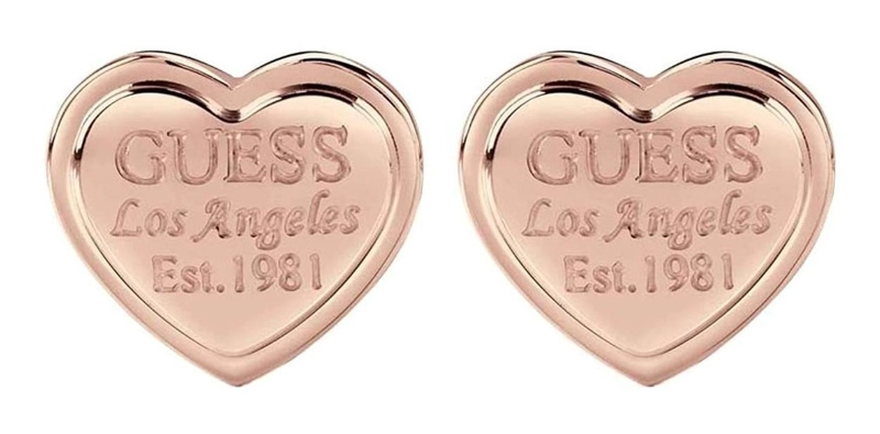 PENDIENTES DE ARO GUESS FOLLOW MY CHARM BOLETA - 1