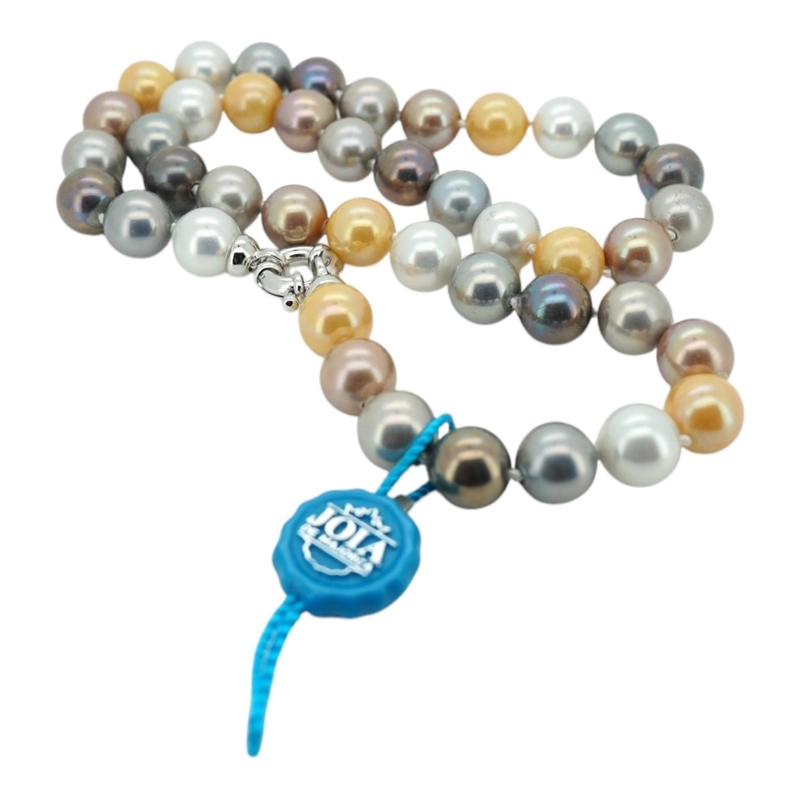 SET COLLAR PERLAS + AROS JOIA DE MAJORCA HECHO EN ESPAÑA - 5