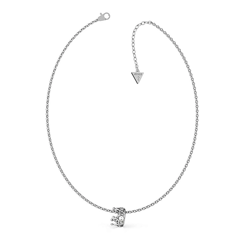 COLLAR GUESS QUEEN OF HEART UBN79009 PLATEADO - 1
