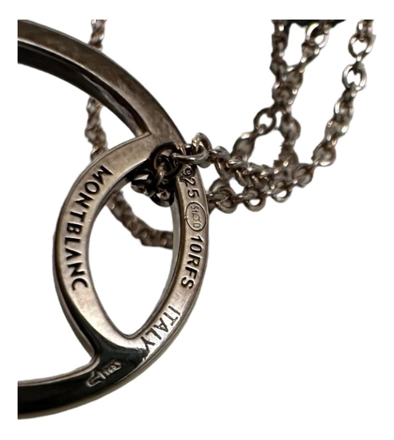 COLLAR MONTBLANC BOHEME PLATA 925 MADE IN ITALY 111484 - 2