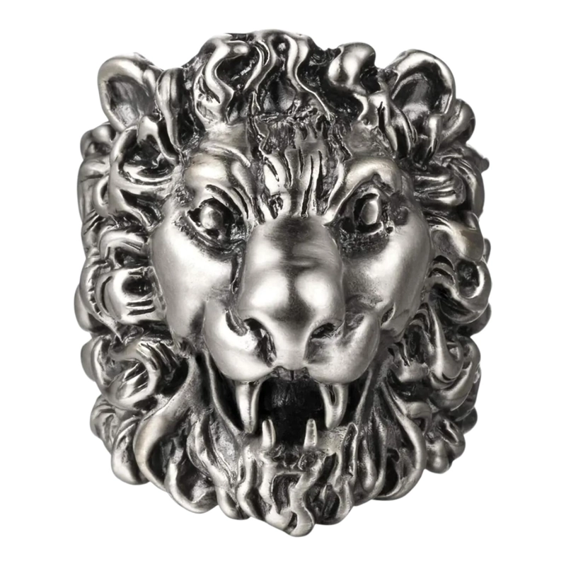 ANILLO GUCCI UNISEX LEON TALLA 25 - 1