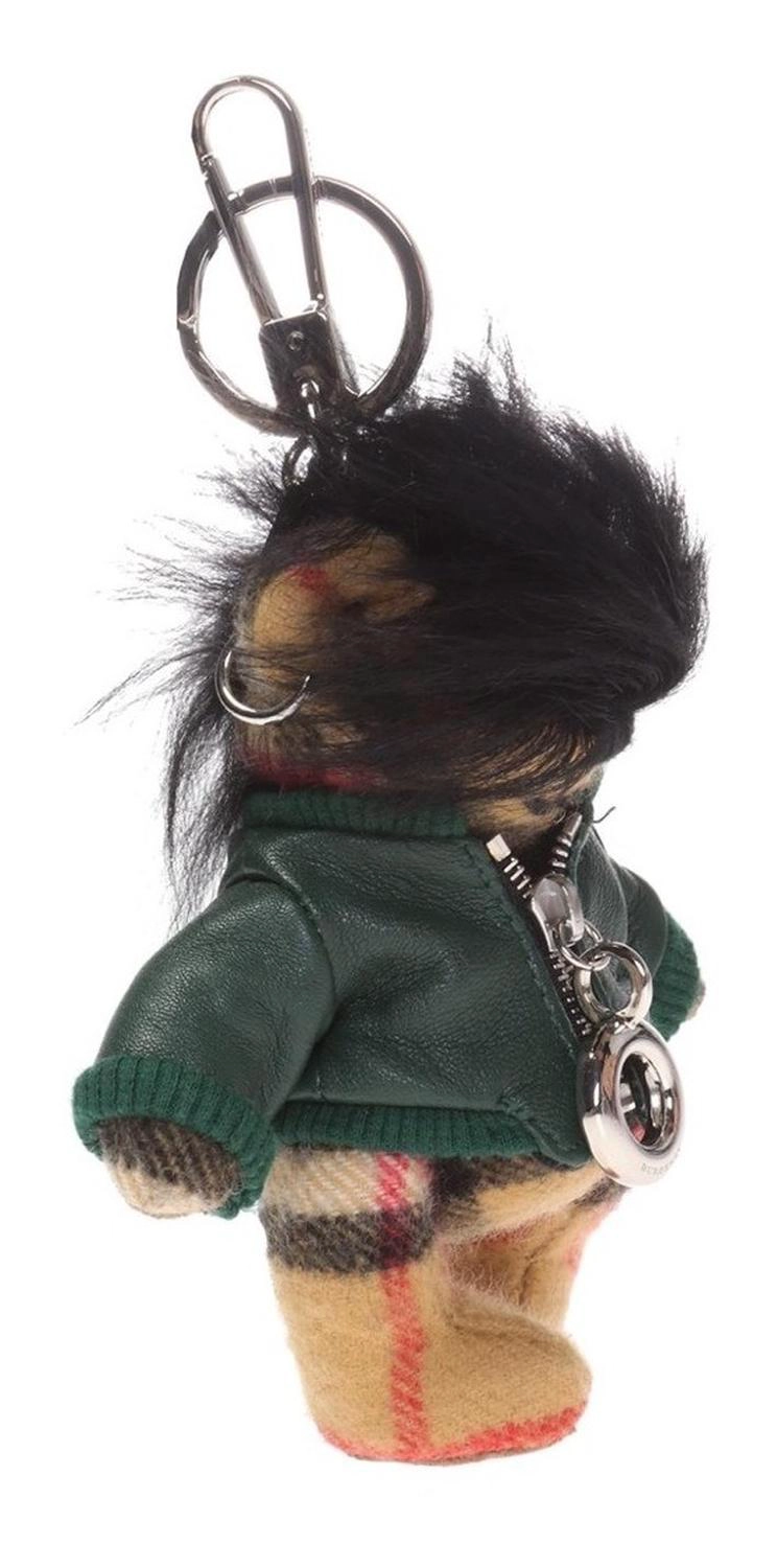CHARM BURBERRY OSO THOMAS CON CHAQUETA DE CUERO - 2